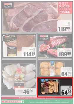 SUPERSPAR EASTERN CAPE : Our Best For less (22 June - 4 July 2021) Valid in Bluewater Bay, Despatch, Amalinda, Vincent, Knysna, Heather Park, Jeffrey's Bay, Rosehill, Leyvale, Sedgefield, Spandau, page 9