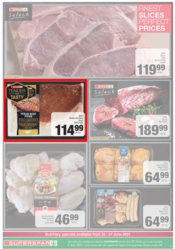 SUPERSPAR EASTERN CAPE : Our Best For less (22 June - 4 July 2021) Valid in Bluewater Bay, Despatch, Amalinda, Vincent, Knysna, Heather Park, Jeffrey's Bay, Rosehill, Leyvale, Sedgefield, Spandau, page 9