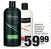 Tresemme Shampoo Or Conditioner (Selected)-750ml / 900ml Each