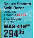 Gillette Venus Deluxe Smooth Swirl Razor
