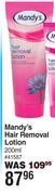 Mandy's Hair Removal Lotion-200ml