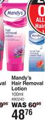Mandy's Hair Removal Lotion-100ml