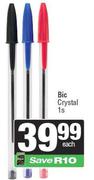 Bic Crystal-1s Each