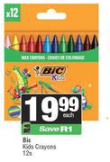 Bic Kids Crayons-12s Each