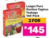 Laager Pure Rooibos Tagless Teabags-For 2 x 160 Pack