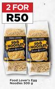 1Food Lover's Egg Noodles-For 2 x 500g