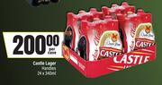 Castle Lager Handies-24 x 340ml Per Case