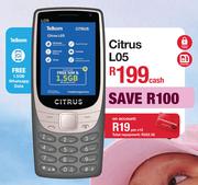 Citrus L05 Mobile Phone With Dual Sim (Network Locked)
