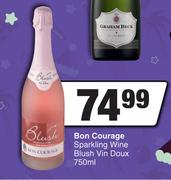 Bon Courage Sparkling Wine Blush Vin Doux-750ml