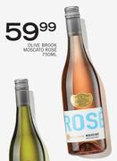 Olive Brook Moscato Rose-750ml