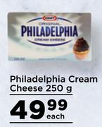 Philadelphia Cream Cheese-250g Each