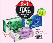 Dettol Soap Bar Assorted-175g Each
