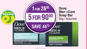 Dove Men + Care Soap Bar Assorted-For 5 x 90g