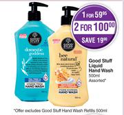 Good Stuff Liquid Hand Wash Assorted-For 2 x 500ml