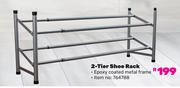 2 Tier Shoe Rack