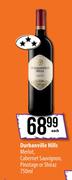 Durbanville Hills Merlot, Cabernet Sauvignon, Pinotage Or Shiraz-750ml Each