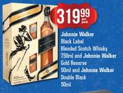 Johnnie Walker Black Label Blended Scotch Whisky-750ml 