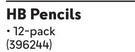 Croxley Create HB Pencils 12 Pack-Per Pack
