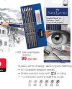Faber Castell Graphite Sketch Set-Per Set