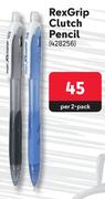 Pilot Rex Grip Clutch Pencil-Per 2 Pack