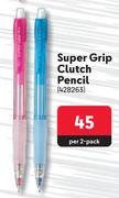 Pilot Super Grip Clutch Pencil-Per 2 Pack