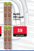 Pilot Refill HB Lead-Per 4 Pack