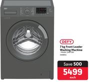 Defy 7Kg Front Loader Washing Machine DAW384 