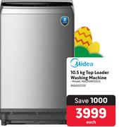 Midea 10.5Kg Top Loader Washing Machine MA200W105/G 