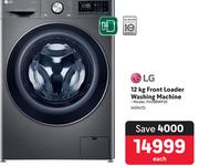 LG 12Kg Front Loader Washing Machine F4V9BWP2E 