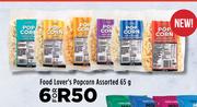 Food Lover's Popcorn Assorted-For 6 x 65g
