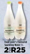 Food Lover's Flavoured Sparkling Water-For 2 x 1L