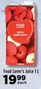 Food Lover's Juice-1L Each