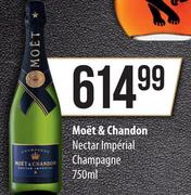 Moet & Chandon Nectar Imperial Champagne-750ml