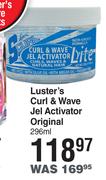 Luster's Curl & Wave Jel Activator Original-296ml