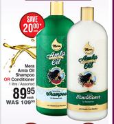 Mera Amla Oil Shampoo Or Conditioner Assorted-1Ltr Each