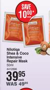 Nilotiqa Shea & Coco Intensive Repair Mask-50ml Each