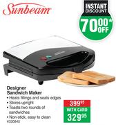 Sunbeam Designer Sandwich Maker