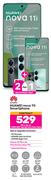 2 x Huawei Nova 11i Smartphone-On 1.2GB Red Top Up Core More Data + On Promo 75