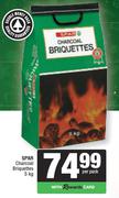Spar Charcoal Briquettes-5Kg Per Pack