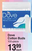 Dove Cotton Buds-100 Piece Each