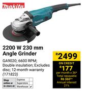 Makita 2200W 230mm Angle Grinder 171823