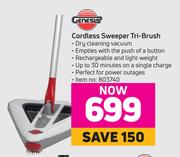 Genesis Cordless Sweeper Tri Brush