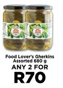Food Lover's Gherkins Assorted-For Any 2 x 680g