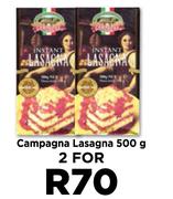 Campagna Lasagna-For 2 x 500g