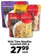 Wok Time Noodles Assorted-250g Each