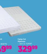 Camp Cot Mattress
