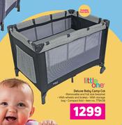 Little One Delux Baby Camp Cot