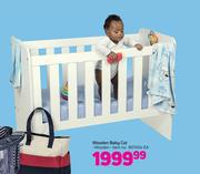 Wooden Baby Cot