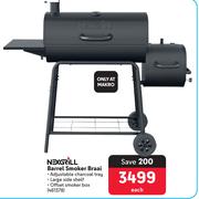 0Nexgrill Barrel Smoker Braai