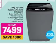 Hisense 16kg Top Load Washing Machine WTX1602T